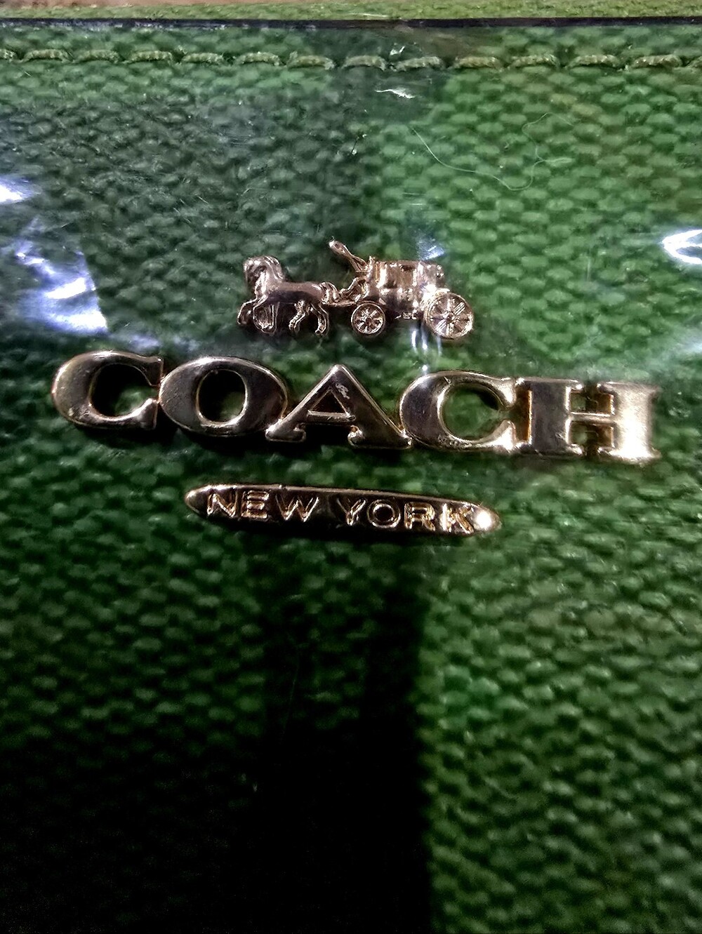 The Coach Long Zip Around Wallet in Signature Canvas - Picture 5 of 15